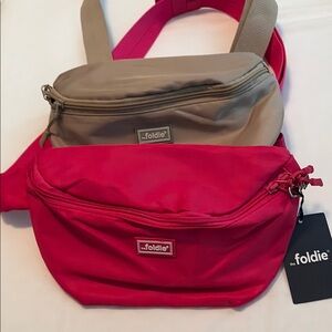 NEW 💕 2 for 1! The Foldie Crossbody Bag with RFID protect + anti-theft zipper